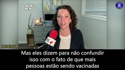 【PT】Maior taxa de mortalidade entre aqueles com mais vacinas contra a COVID-19 do que os...