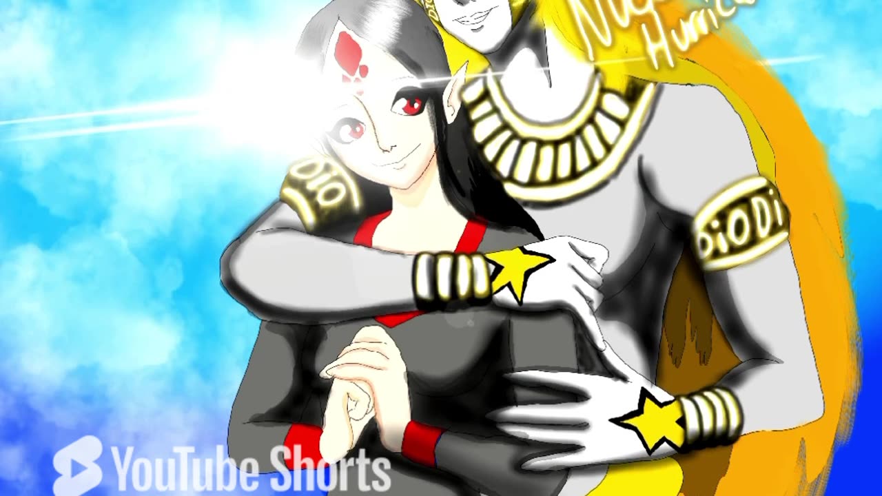 Nuclear joestar and dio Speedpaint