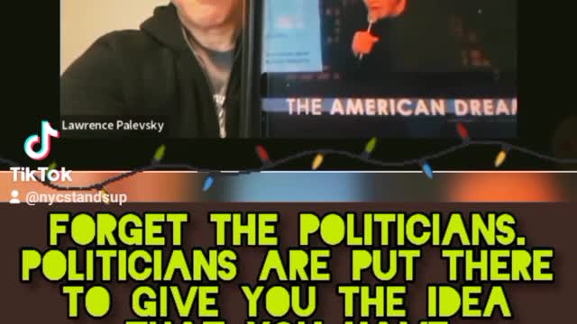 🗽Dr. Palevsky starts his show with a short Clip from the non-conformist comedian George Carlin