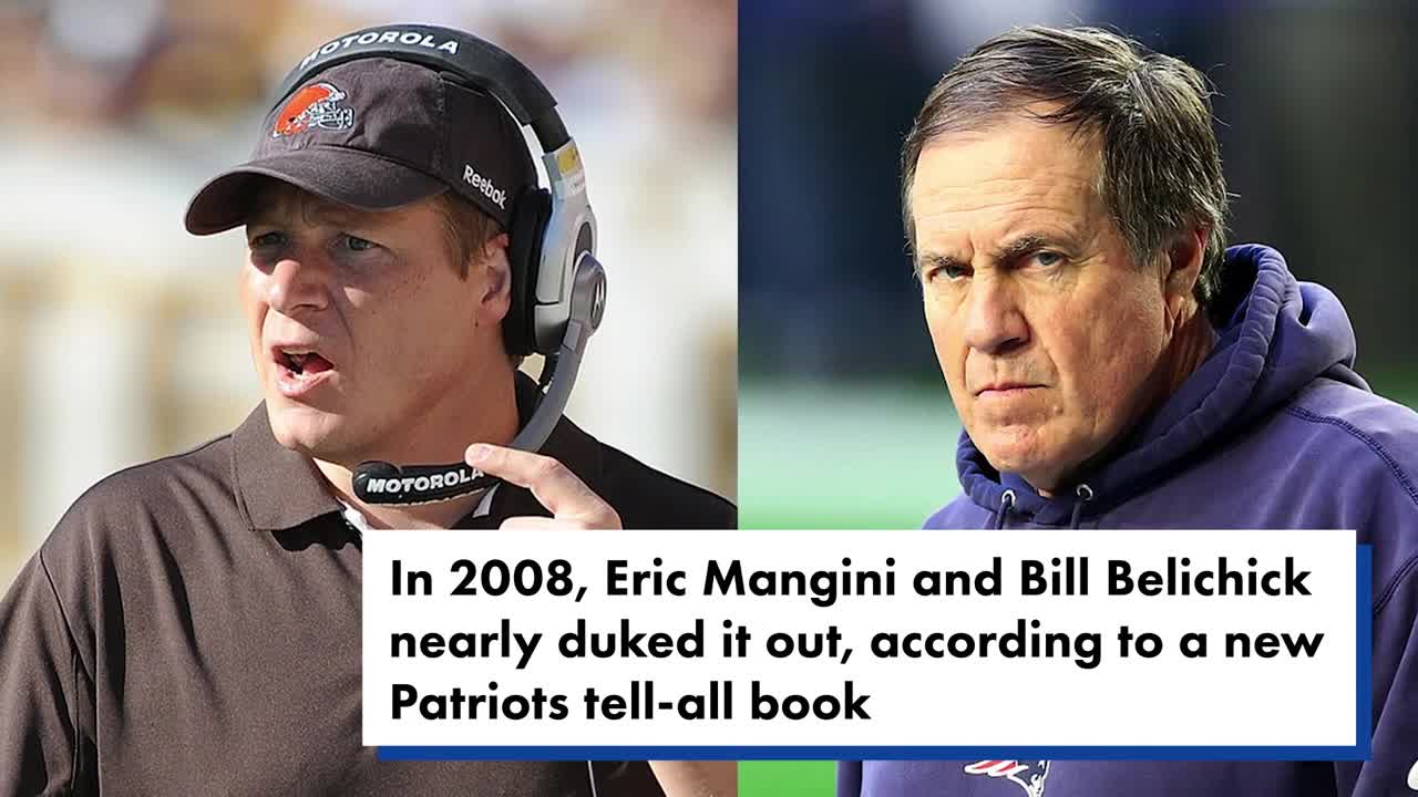 0:59 NOW PLAYING Eric Mangini nearly fought Bill Belichick