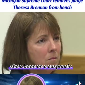 About Time | Michigan Supreme Court Remove Judge | Expect more of this..