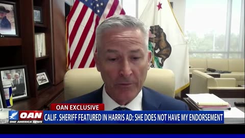 California Sheriff Featured In Harris Ad: She Does Not Have My Endorsement