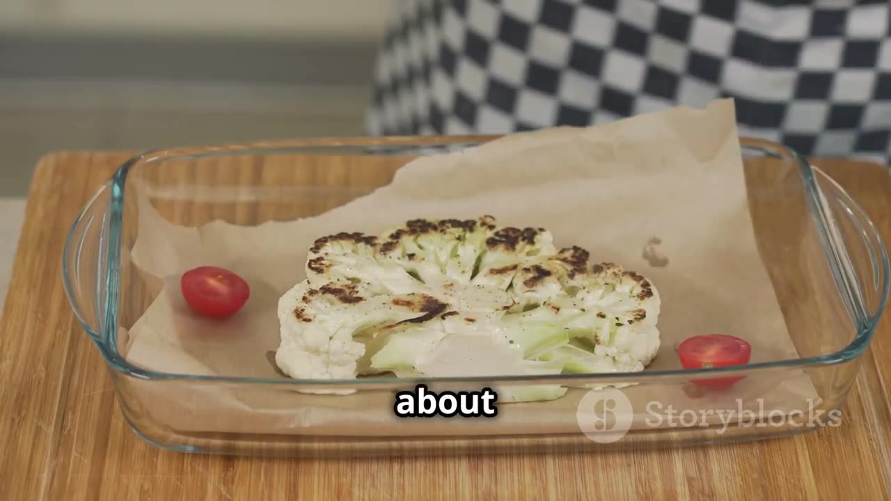 Delicious Roasted Cauliflower Steak with Chimichurri Sauce: A Flavorful Plant-Based Alternative