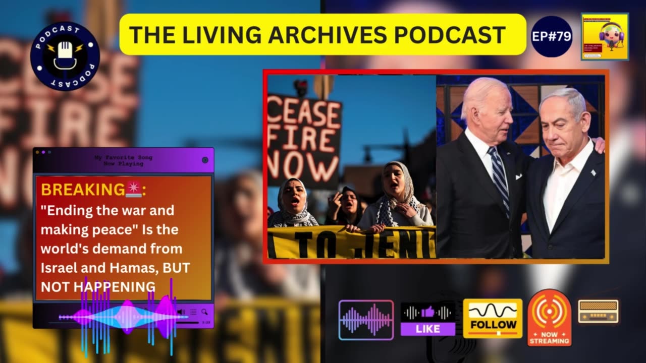 "ENDING THE WAR AND MAKING PEACE" Is the world's demand from Israel and Hamas, BUT ITS NOT HAPPENING