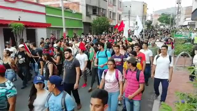 Marcha de la Uis 17 de enero del 2019