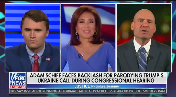 TPUSA's Charlie Kirk Battles It Out With Progressive Commentator Over Trump/Ukraine Call