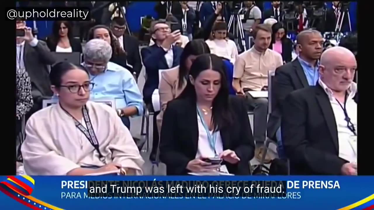 🇻🇪 🇪🇺 Venezuela President Nicolás Maduro delivers a message to the European Union