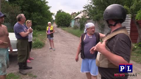 Ukraine Hits Chemical Plant, Many Homes, and Journalists Under Fire In Donetsk