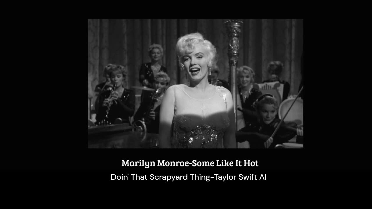 Marilyn Monroe - Doin' That Scrapyard Thing - Taylor Swift AI vocal. Cream.