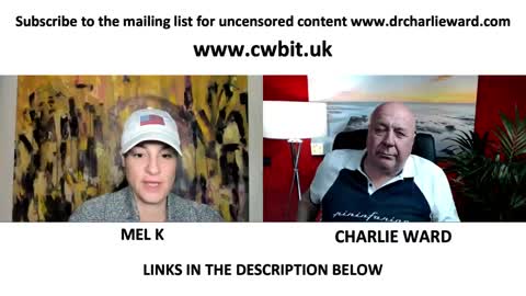 Mel K and Charlie Ward 11-26-21