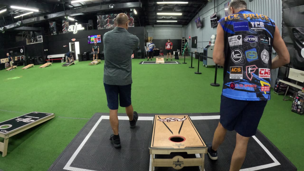 7.23.24 AJs Sports TCL cornhole summer showdown - Match 1