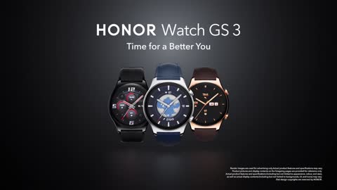 HONOR Watch GS 3 Smartwatch with 1.43" AMOLED Touch Screen, Sleep and Blood Oxygen