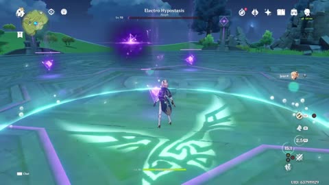 Genshin: No-Hit Electro Hypostasis solo, Jean, 01/22/2023