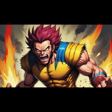 [Wolverine sings/AI Cover] Fairy tail Opening 25 | Osaka Shunka Shuutou - NO-LIMIT