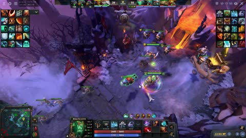 Most Crowded DOTA 2 GAME