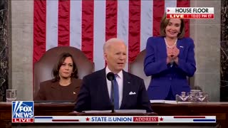 Watch Nancy Pelosi Caught in Awkward Shimmy After Jumping Applause Line