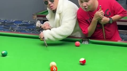 Funny pool game