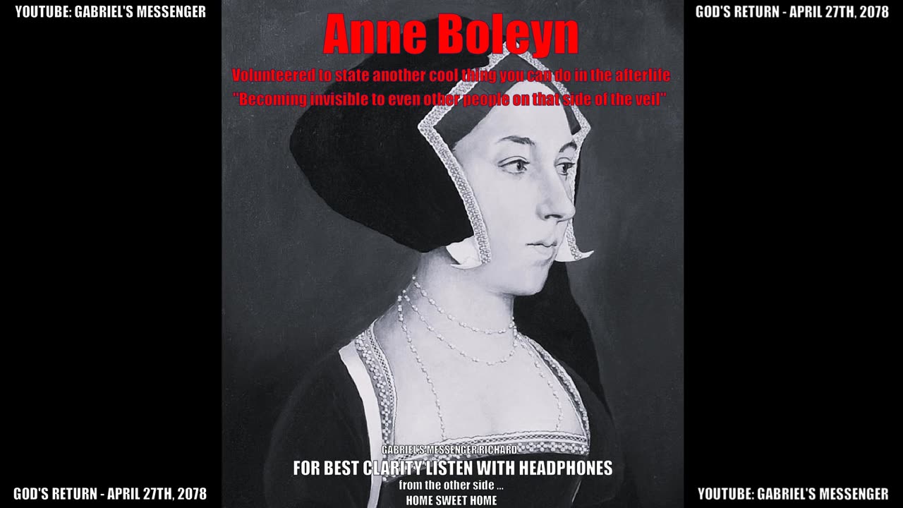 EVP Anne Boleyn Communicating Another Cool Thing Your Spirit Can Do In the Afterlife