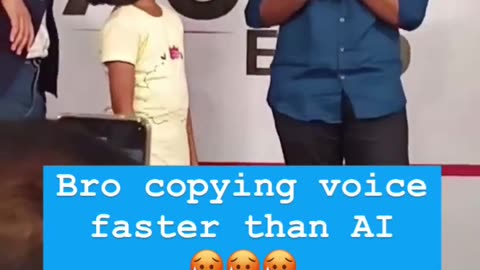 Bro copying voices faster than AI 👍😳😂😄😁😌👌