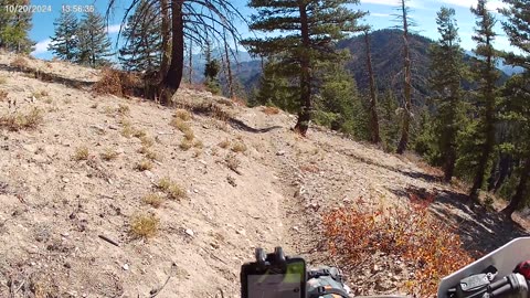 10-20-24 Idaho City first part of going down Hungarian Ridge trail