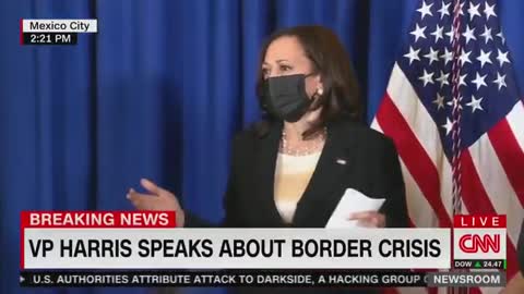 Kamala Harris Laughs Again When Asked About Visiting the Border