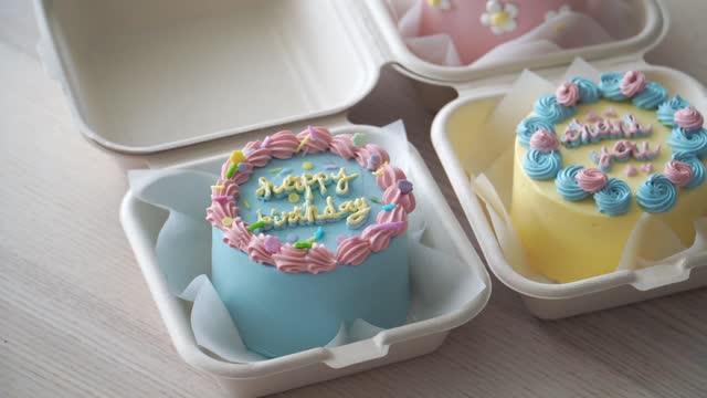 Amazing Mini Lunch Box Cakes