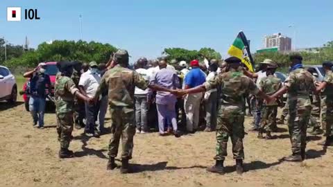 ZumaPrayer: MKMVA members for a barrier around ANC SG Ace Magashule.