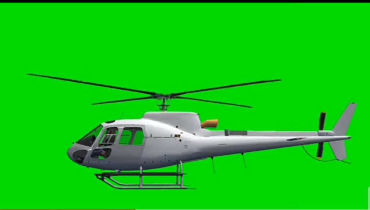 best green screen helicopter for free and you can use