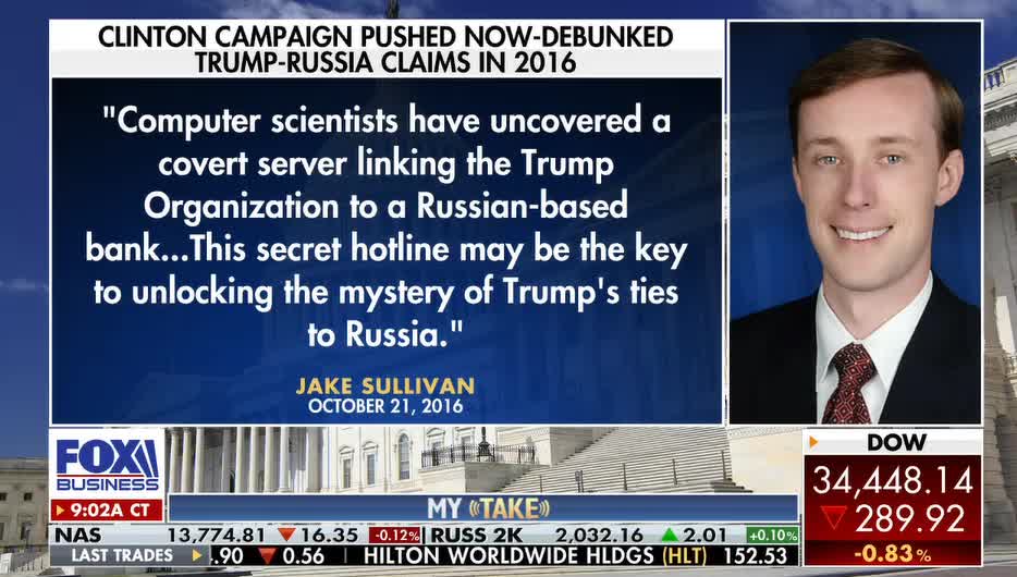 Stuart Varney: Durham Did Democrats a Favor and Eliminated Hillary from 2024 Race
