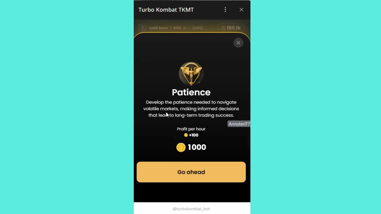 BIG MINING MINI APP BOT TELEGRAM TURBO KOMBAT