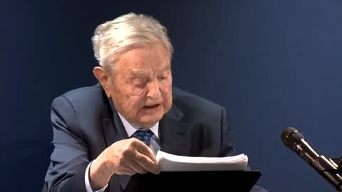 George Soros says our "civilization may not survive" at his Davos dinner speech