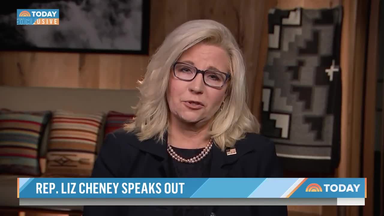 Liz Cheney says she is thinking about running for president following her resounding primary defeat.