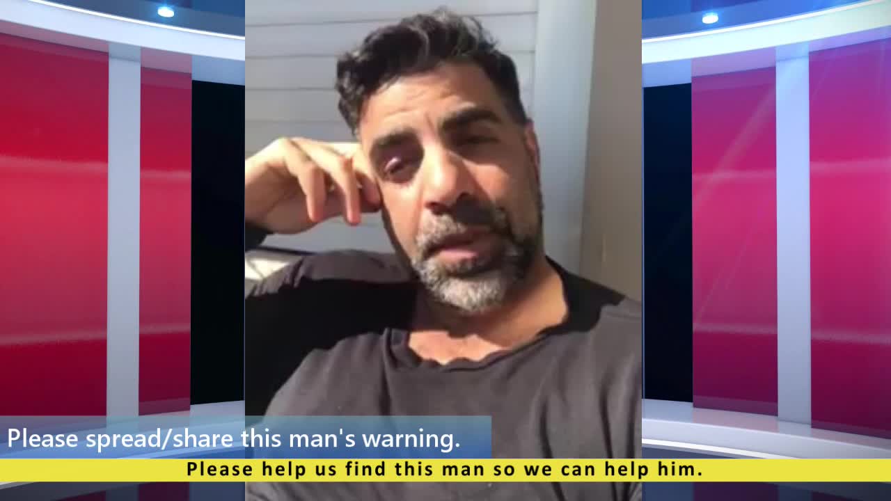 Man in Jerusalem Warns the World! Please help me find this man. (Mirrored)