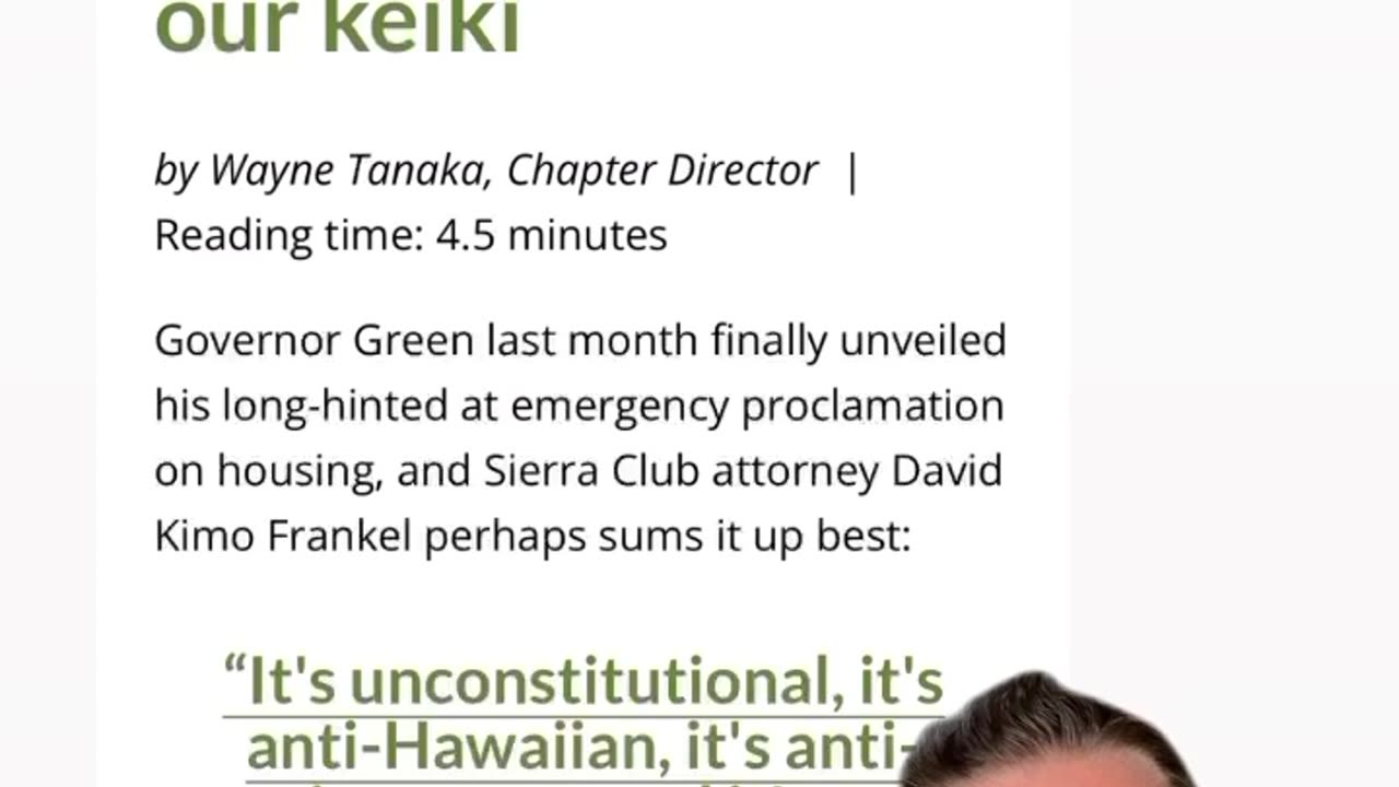 What’s going on in Hawaii…? Is it all related to Agenda 2030 and the expropriation of land…?