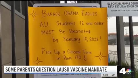 LA School Allegedly Pushes For Kids to Get Vaccinated Without Parents' Permission