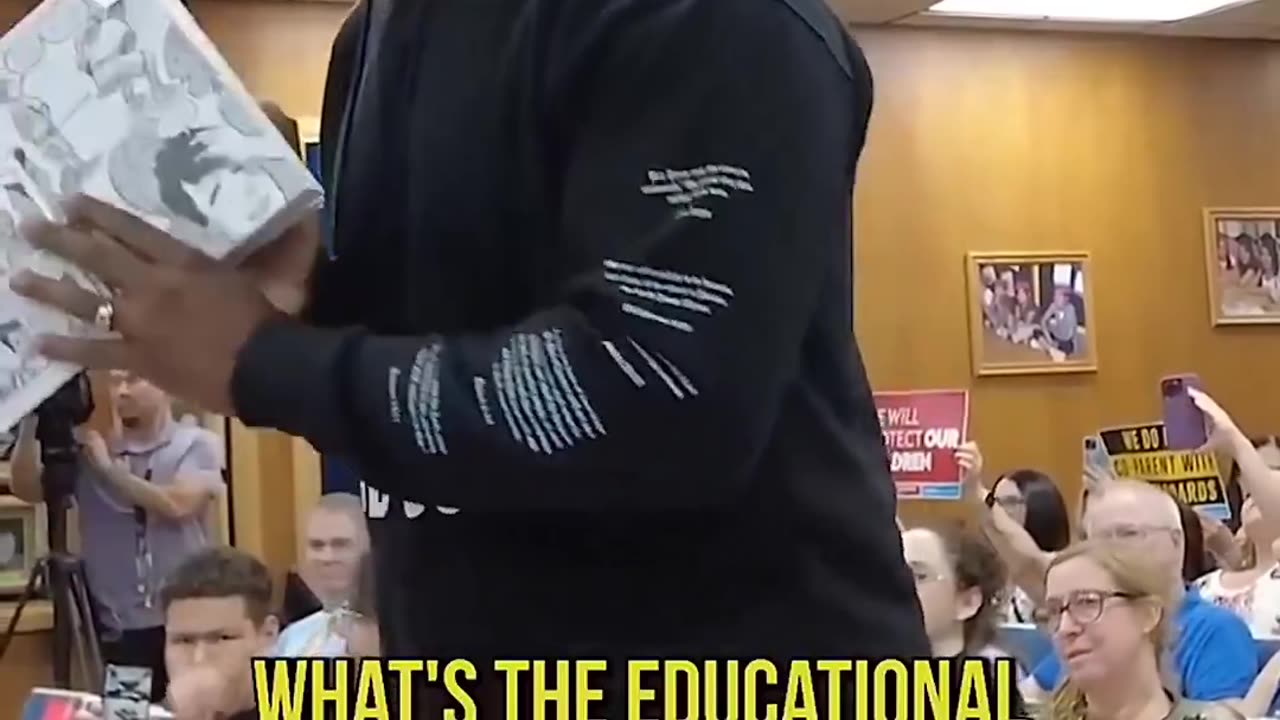 A father taking a stand against sick books in our schools