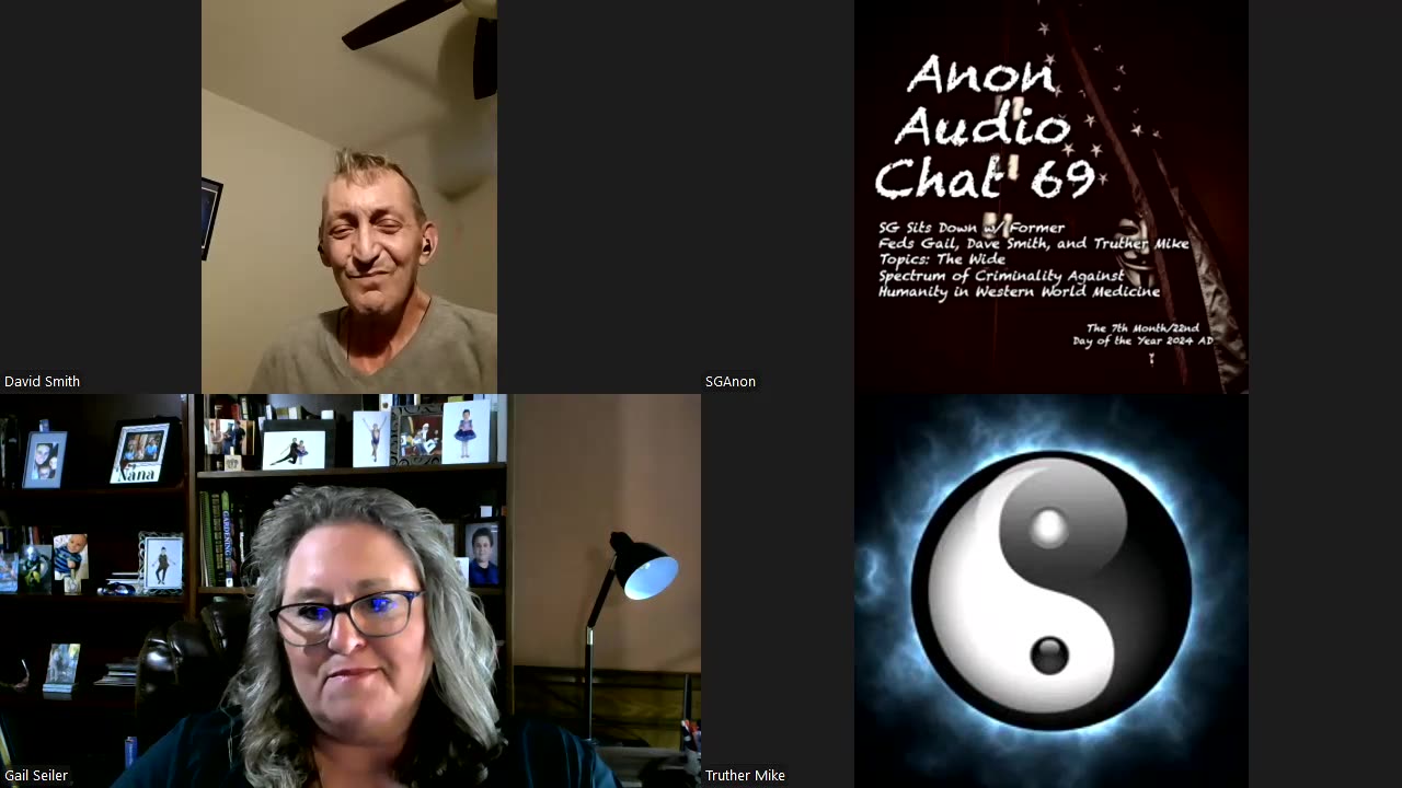 (7/22/2024) | AUDIO CHAT 69 | SG Sits Down w/ Gail, David, and Mike for a Roundtable Discussion on Medical Criminality Against Humanity