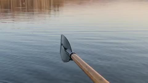 Beautiful silence on lake