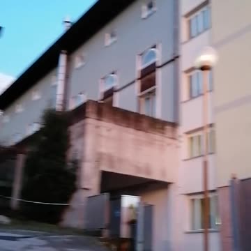 Beautiful sunset in Italy