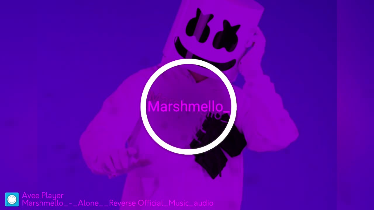 Marshmello alone reversed original audio