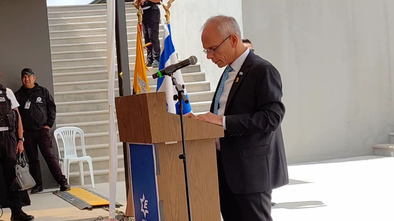 76 Años de Independencia de Israel: Ceremonia en Colegio Alberto Einstein con Diplomáticos