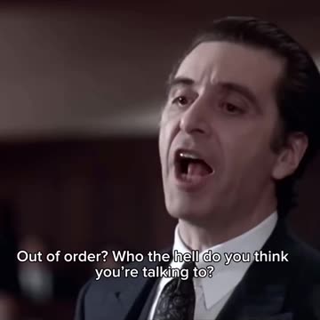 "I'll Show You Out of Order!"