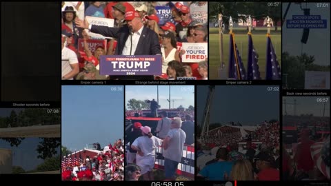 Video Timeline: Failed Assassination Attempt on President Trump | Butler, PA July 13, 2024
