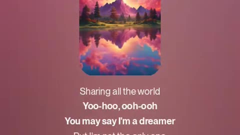 imaGine peacE - version 1