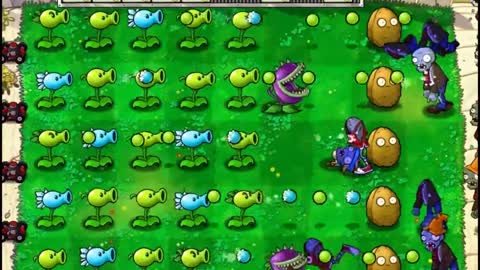 Plants vs Zombies Aventura Dia Nivel 1 10