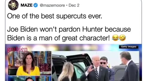 Joe Biden dont pardon Hunter "Supercut" !