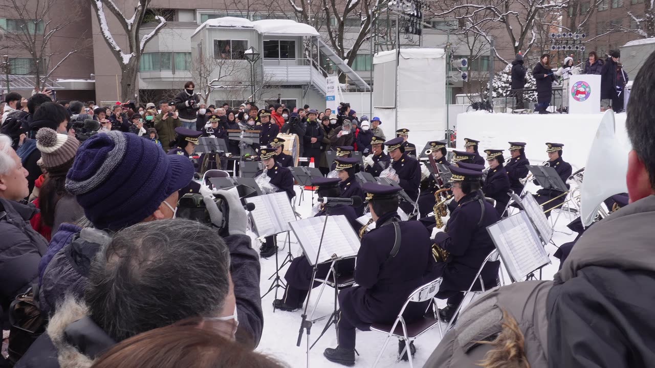 sapporo SNOW fastival opening VIDEO 2024