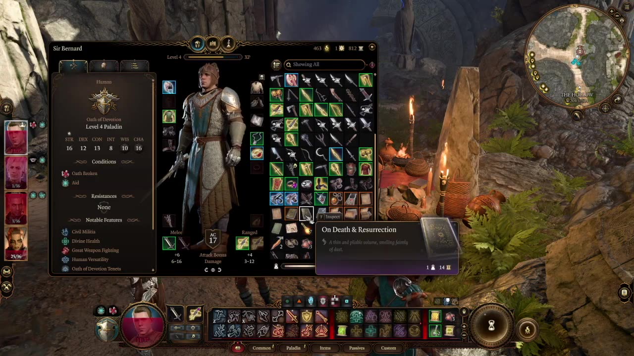 Let's Read "On Death and Resurrection'" in Baldur's Gate III