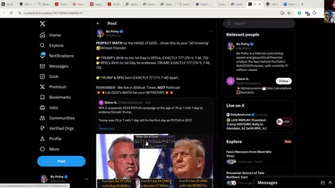 Bo Polny- RFK Endorses Trump On 777? Is This Biblical?