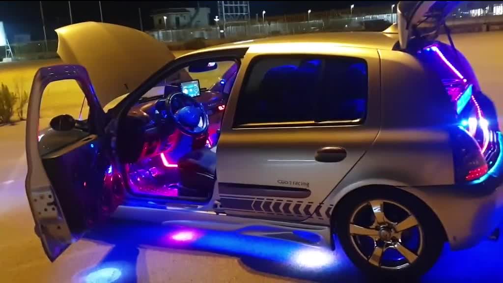 Nice car with little lights